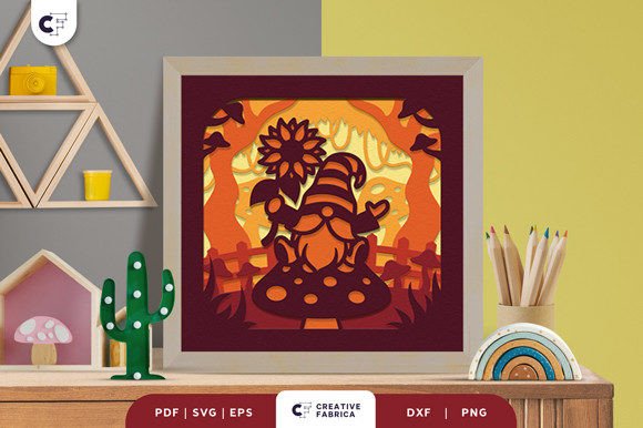 Bringing Stories to Life with the Fairytale Gnome 3D Shadow Box Paper Cut