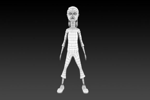 Bringing Stylized Characters to Life: A Deep Dive into the Cartoon Girl 3D Model