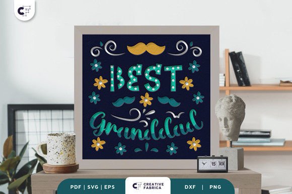 Craft the Perfect Granddad 3D Shadow Box SVG Gift