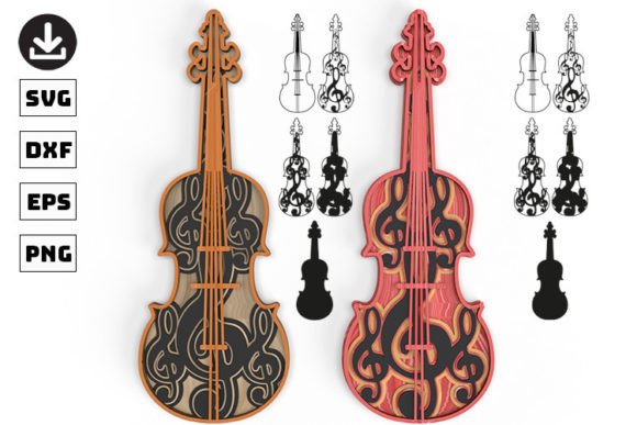 Understanding the 3D Violin SVG Cut File: A Practical Guide to Layered Musical Decor