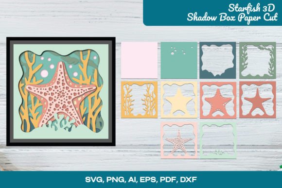 Unlocking Creativity: A Complete Guide to Starfish 3D Shadow Box Paper Cut Files